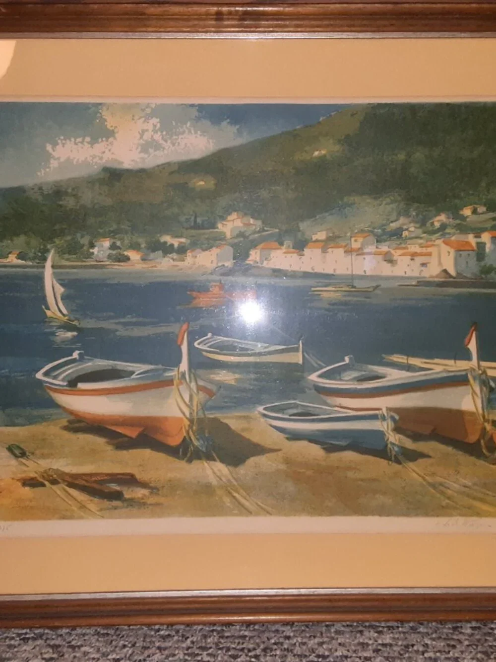 Eduardo Vial Hugas Limited Edition Framed Lithograph Print - Signed & Numbered